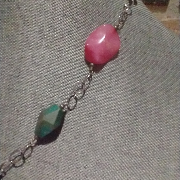 Free with purchase Empress Purple and Dark Glass Pendant Necklace - Picture 9 of 12